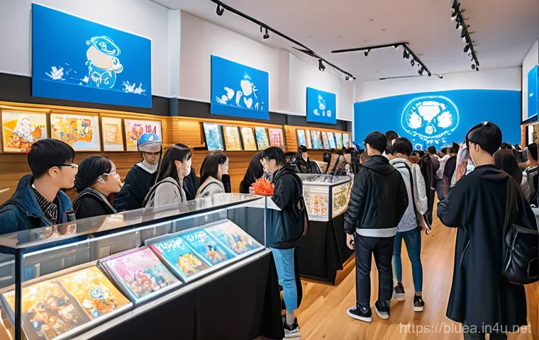 블루아카이브 팬아트 갤러리 - **A Heartwarming Community Gathering:** A cozy, brightly lit community studio or lounge where a grou... 블루아카이브 팬아트 갤러리 - **A Heartwarming Community Gathering:** A cozy, brightly lit community studio or lounge where a grou...