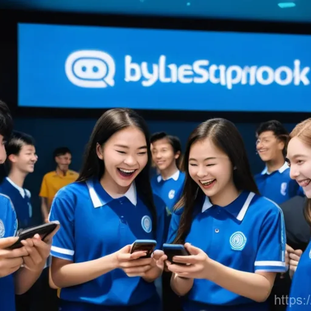 블루아카이브 과금 효율 분석 - **Prompt:** A group of diverse young adults and teenagers, all fully clothed in casual attire, are g...